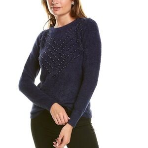 Nanette Sweater By Nanette Lepore Beaded Sweater